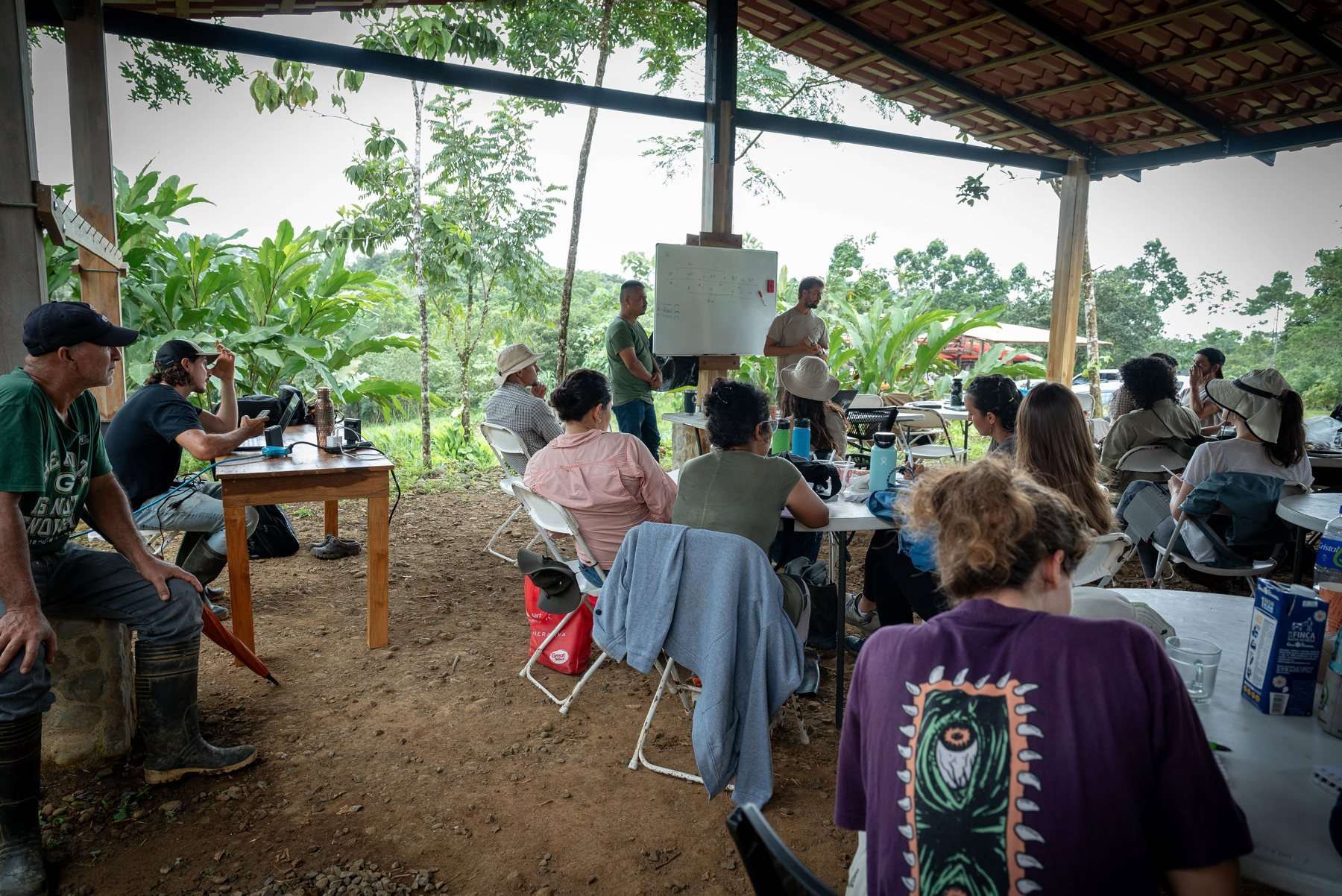 El grupo en sesión de aula.
